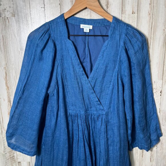 Sundance La Belle‎ Lune Blue Mini Dress Boho Vacation Beach Womens XS - Picture 2 of 7